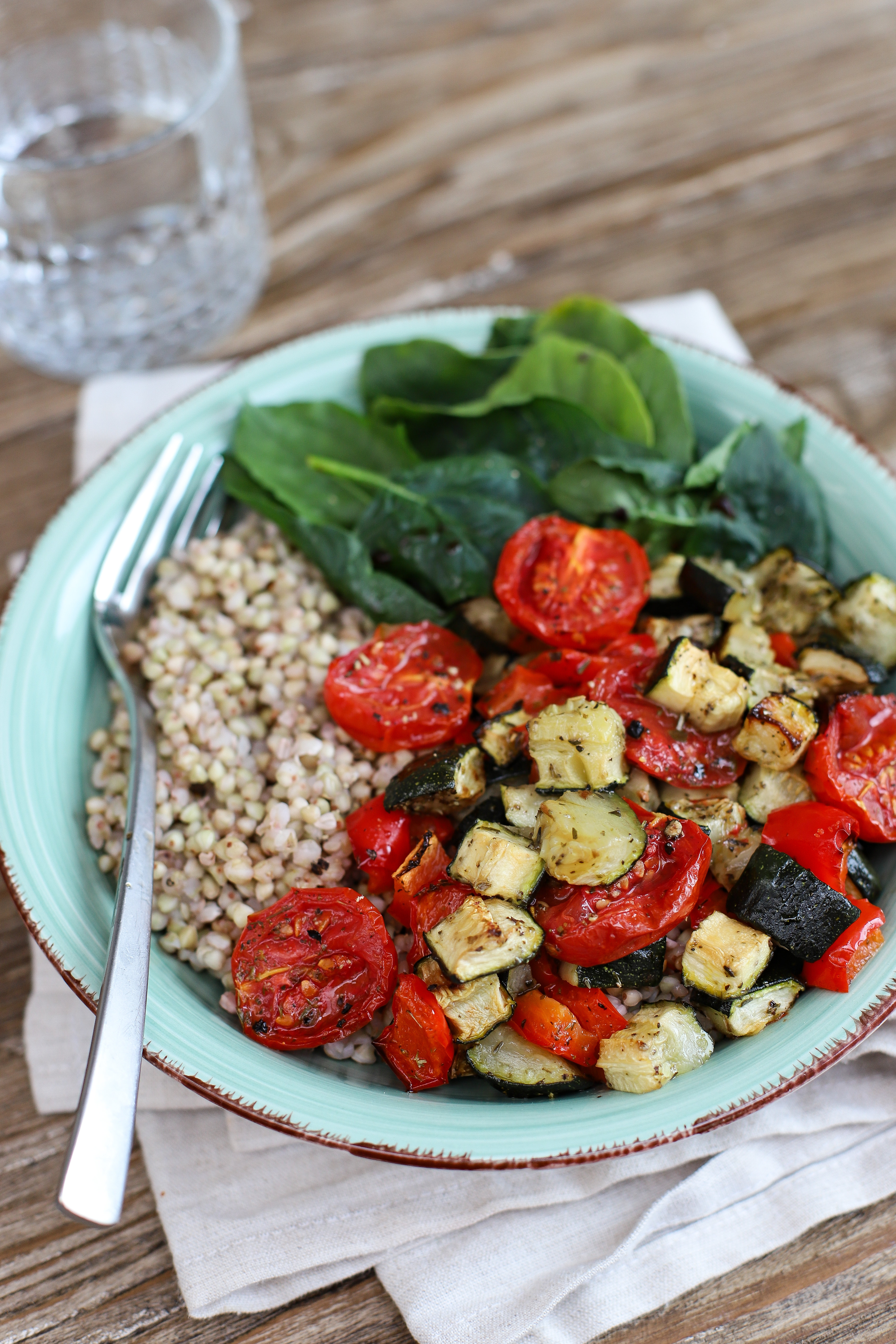 Salade estivale au sarrasin